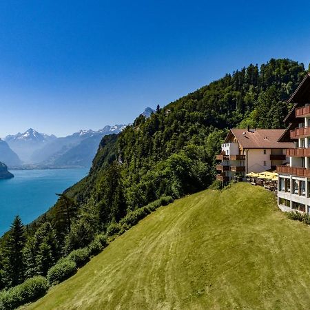 Hotel Und Naturhaus Bellevue Seelisberg Exterior foto