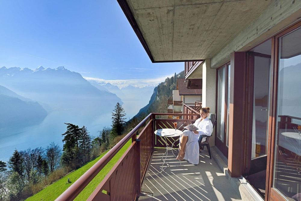 Hotel Und Naturhaus Bellevue Seelisberg Exterior foto