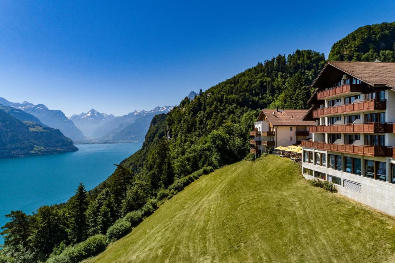 Hotel Und Naturhaus Bellevue Seelisberg Exterior foto
