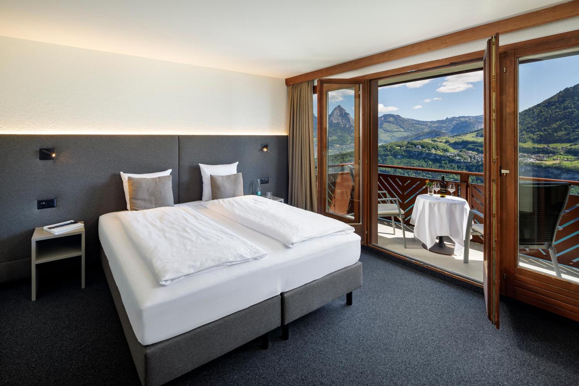 Hotel Und Naturhaus Bellevue Seelisberg Exterior foto